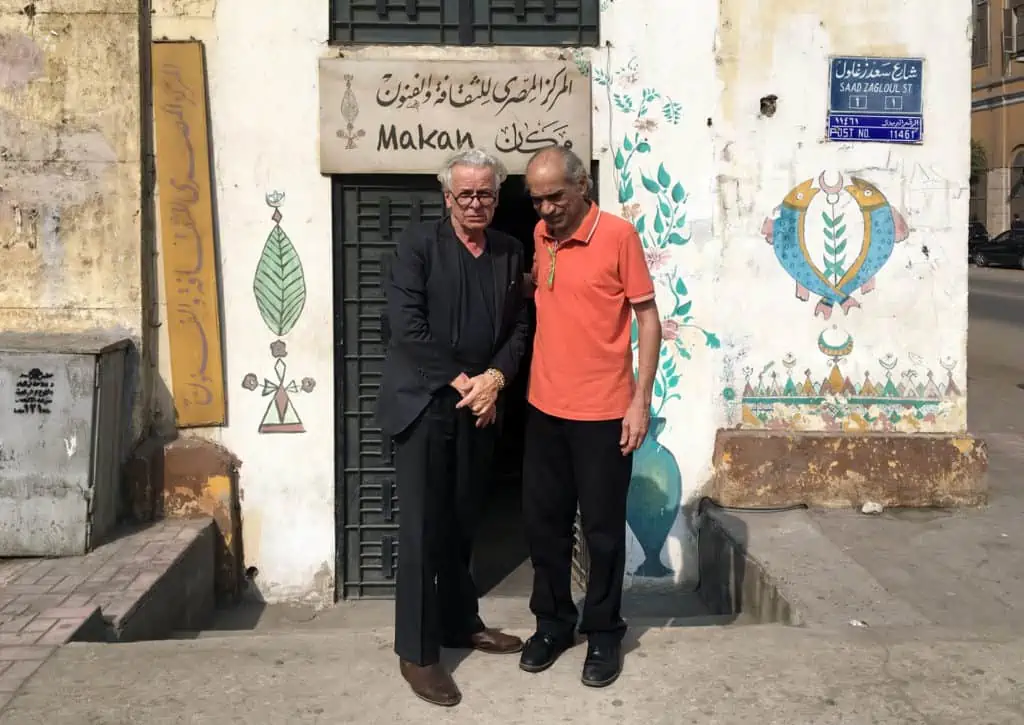 Brüder im Geiste. Martin Hess und Ahmed El Maghraby (Bild: Susanna Petrin)