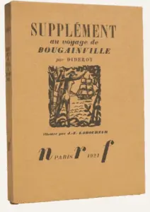 Diderot, Denis. 1796 [1921]. <em>Supplément au voyage de Bougainville</em>